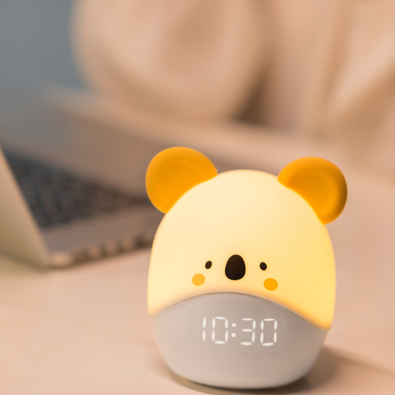 Little Rabbit Smart Applet Charging Alarm Clock Night Light